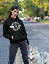 Man of God Christian Hoodie Men's and Women's Long Sleeve Hooded Sweatshirt Pullover Tops Sportswear Streetwear Women Clothing