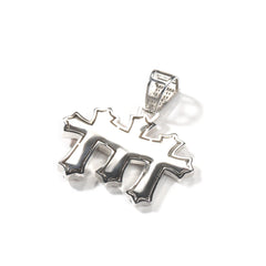 UWIN Stacked Baguettecz Cross Pendant Necklaces for Men Iced Cubic Zirconia Fashion Charms Necklace Jewelry for Gift