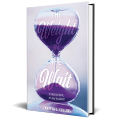 The Weight in the Wait is a faith-based guide showing how God uses waiting seasons to shape and prepare you for His purpose. It offers insight, encouragement, and spiritual tools to help you grow, trust His timing, and find purpose in delay.